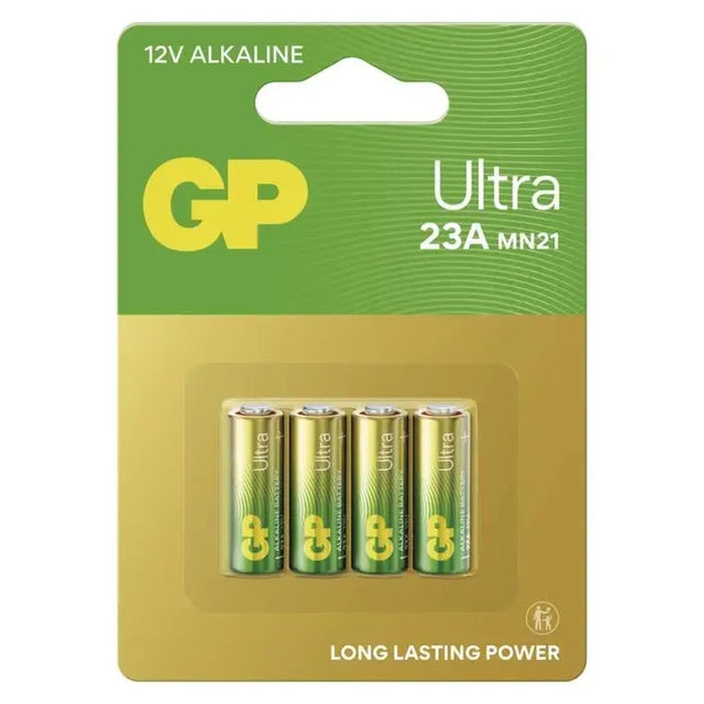 Baterie 23A GP Ultra alkalická 4ks / blistr