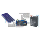 Solární regulátor MPPT modul s displejem, 6-36V 5A