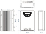 Solární regulátor MPPT Lumiax MC4010BT, 12-24V/40A, bluetooth