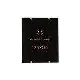 Solární panel monokrystalický 12V 200mA (110 × 135 mm) mini