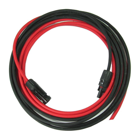 Solární kabel 6mm2, červený+černý s konektory MC4, 10m