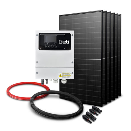 Sada pro fotovoltaický ohřev vody GETI GWH02D 2730W PV Trina