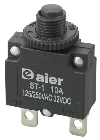 Nadproudový tepelný jistič ST-1 250VAC/6A nebo 32VDC/6A