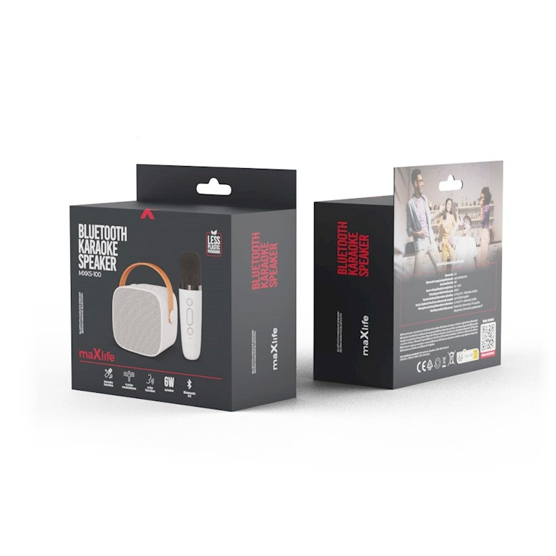 Karaoke set MAXLIFE MXKS-100 White