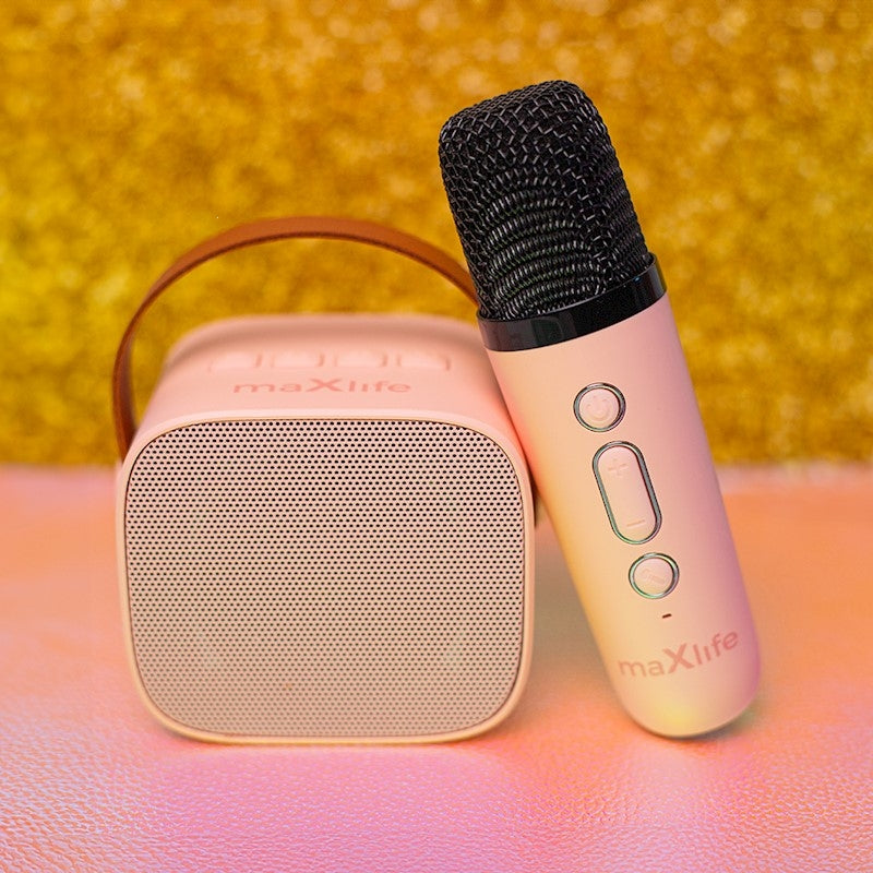 Karaoke set MAXLIFE MXKS-100 Pink