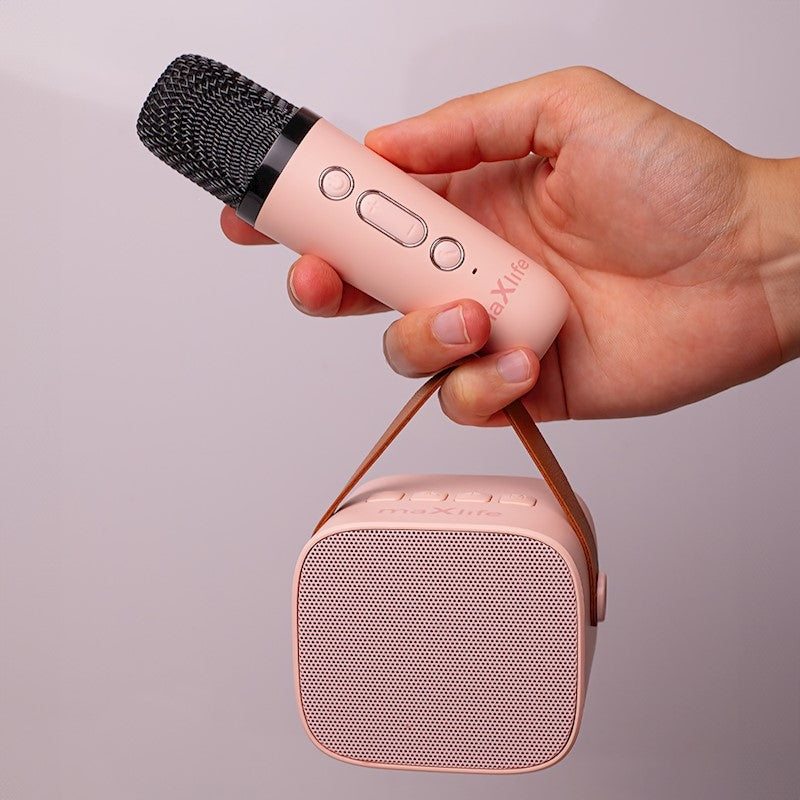 Karaoke set MAXLIFE MXKS-100 Pink