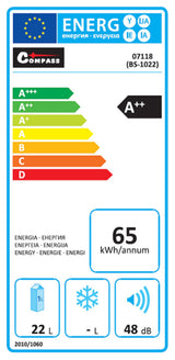Autochladnička COMPASS 07118 22l