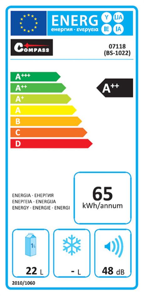 Autochladnička COMPASS 07118 22l