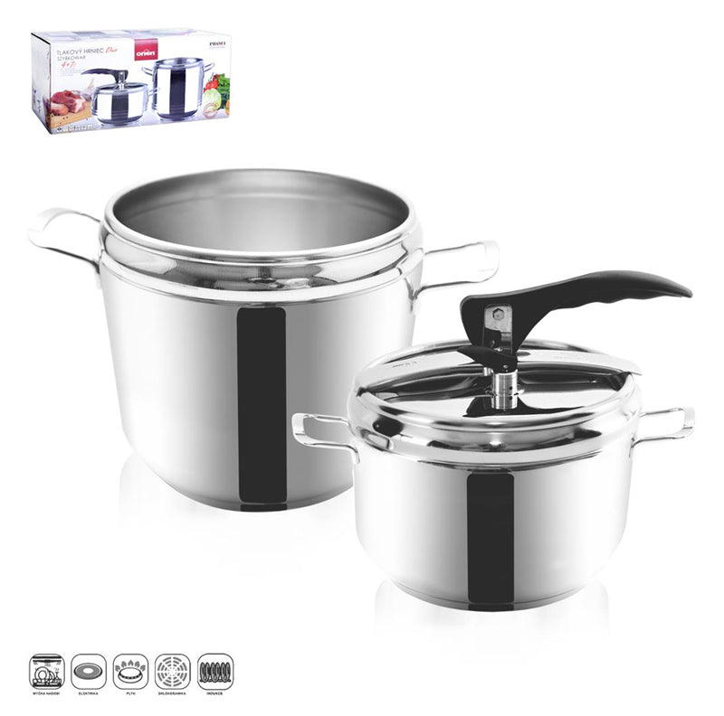 Hrnec tlakový ORION Profi Duo 7l+4l