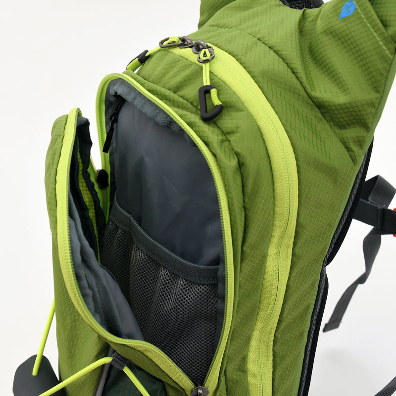 Batoh CATTARA 13857 GreenW 10l + 2l pitný vak