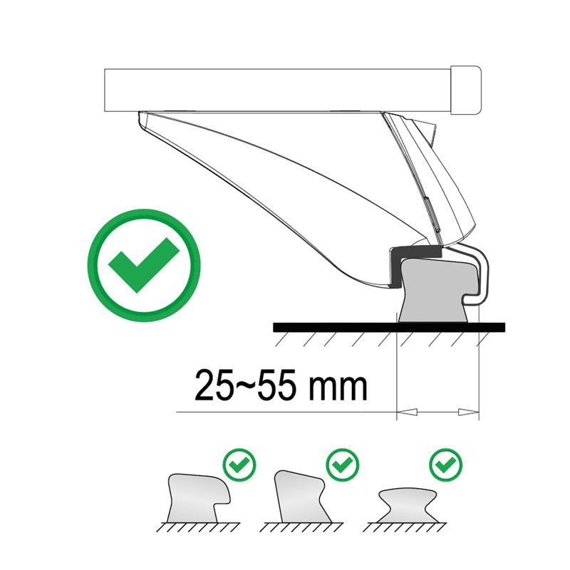 Příčníky COMPASS Alu-Integral TÜV 02315