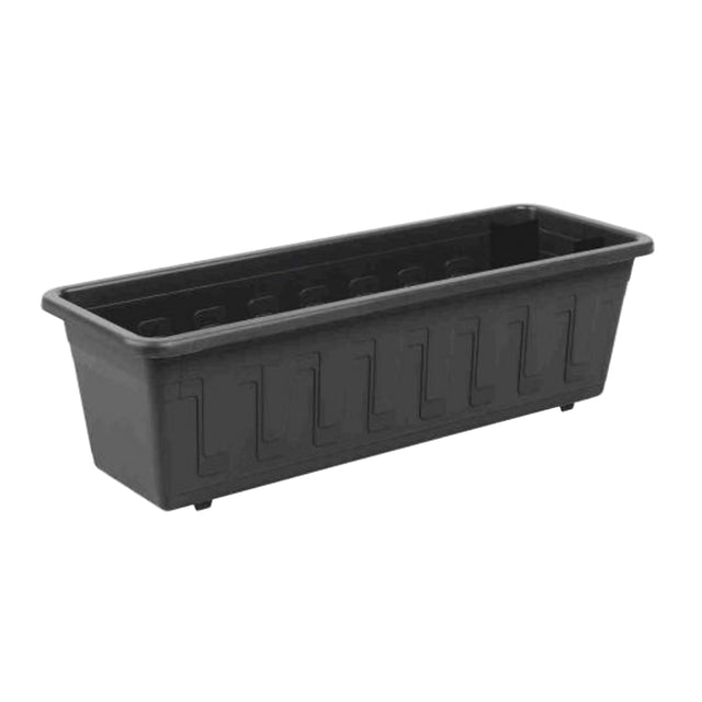 Truhlík GARDEN FLOR antracit 40cm