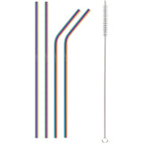 Brčka nerez LAMART LT7053 Straw 4ks