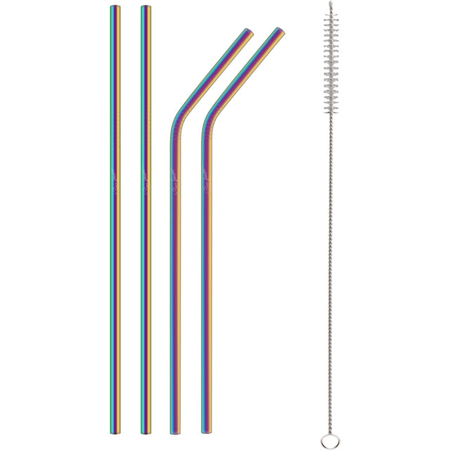 Brčka nerez LAMART LT7053 Straw 4ks