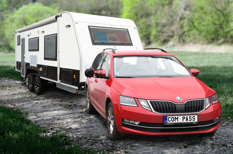 Zrcátko boční přídavné COMPASS 05237 Caravan Plus