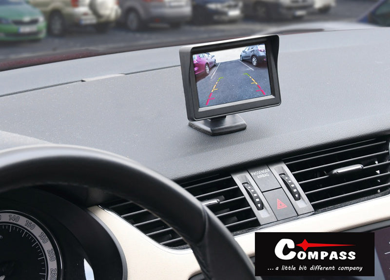 Displej LCD COMPASS 33397 pro parkovací kameru