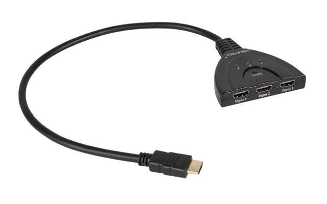 Přepínač 3x HDMI/1x HDMI CABLETECH ZLA0310