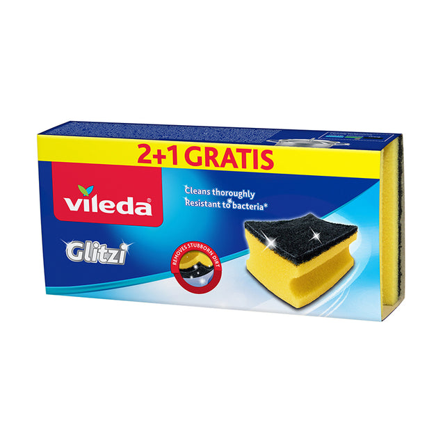 Houbička VILEDA Glitzi 148074 2+1ks
