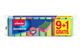 Houbička VILEDA Rainbow 173842  9+1ks