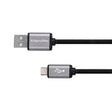 Kabel KRUGER & MATZ KM1240 Basic USB/USB-C 1,8m Black