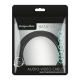 Kabel KRUGER & MATZ KM1244 Basic USB 3.0/USB-C 1m Black