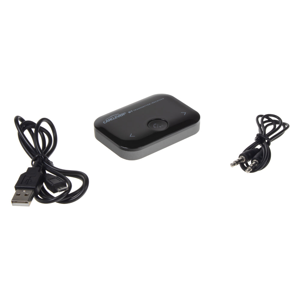 Audio adaptér s HandsFree Bluetooth 2v1 CARCLEVER 80557