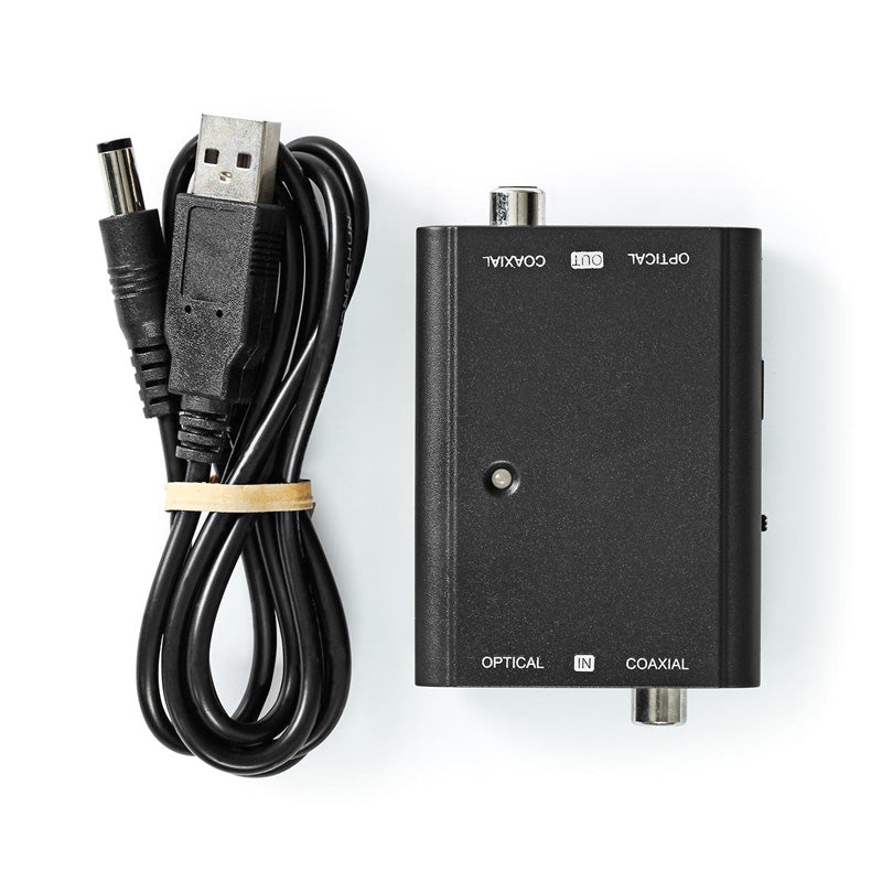 Převodník 2x Toslink/2x Cinch NEDIS ACON2507BK