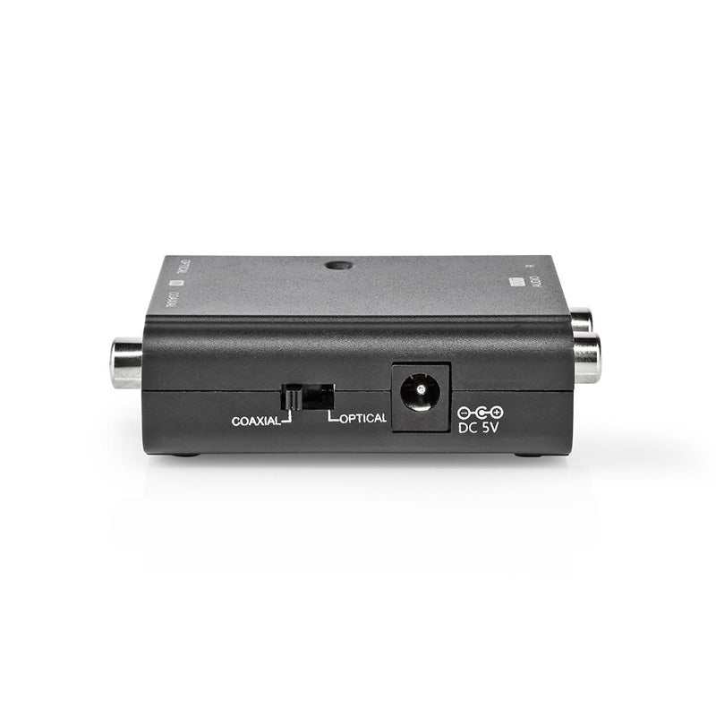 Převodník Toslink/2x Cinch NEDIS ACON2509BK