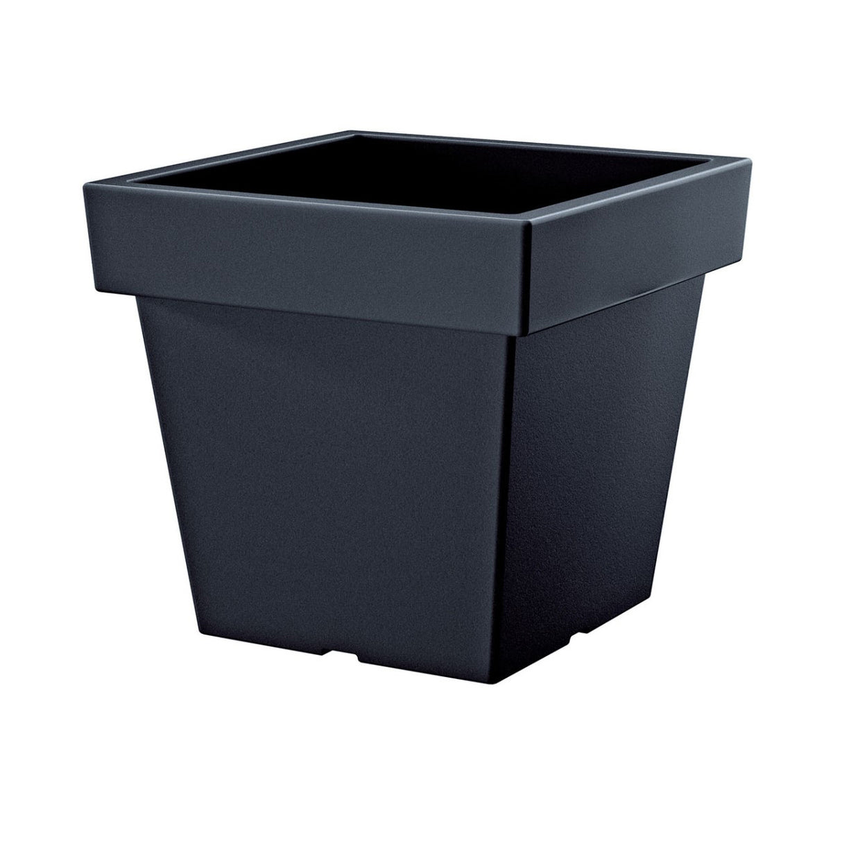 Květináč LOFLY LOW antracit 28,9cm
