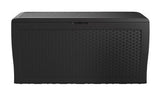 Box zahradní KETER Samoa Rattan Box 270l Graphite