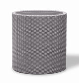 Květináč KETER Cylinder M Silver Grey