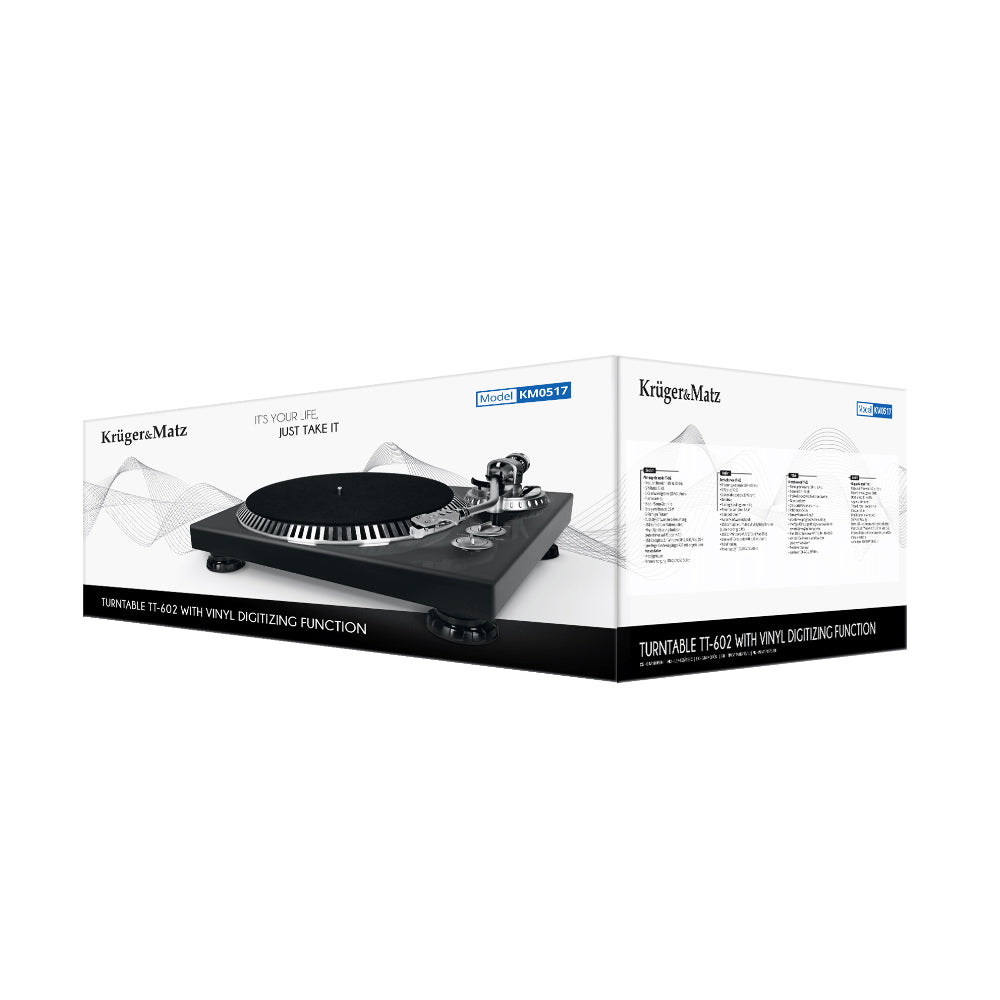 Gramofon KRUGER & MATZ TT-602