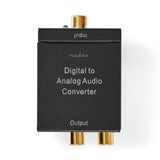 Převodník 2x Cinch/Toslink NEDIS ACON2510BK