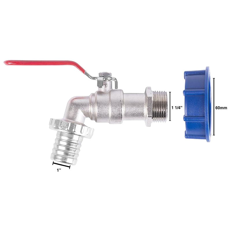 Ventil na IBC nádrž STREND PRO 256931 1/4"