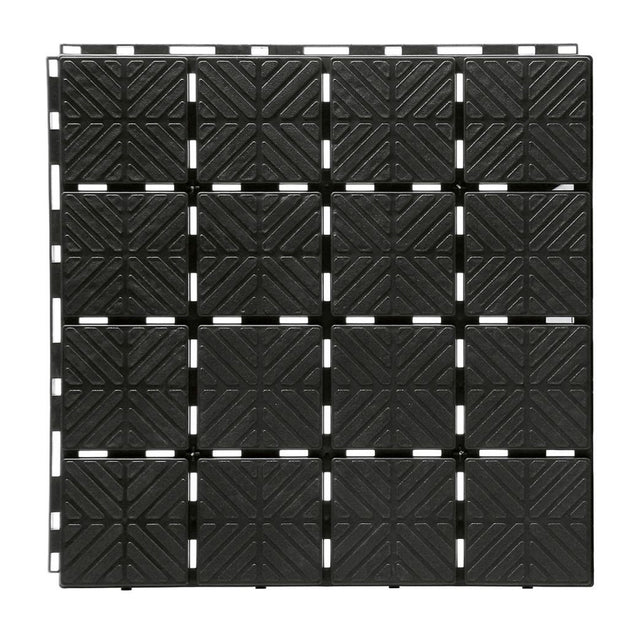 Dlaždice zahradní EASY SQUARE černá 40x40cm - 1,5m2