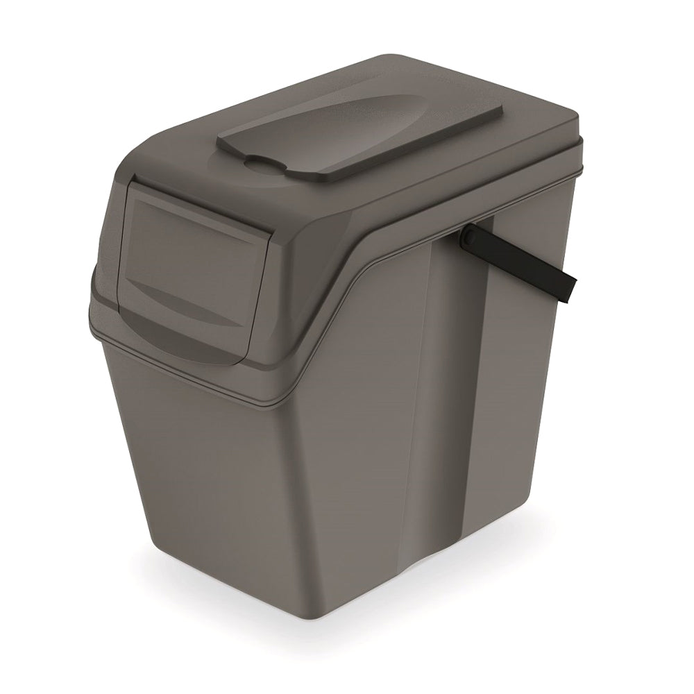 Koš odpadkový SORTIBOX II 25l šedý kámen