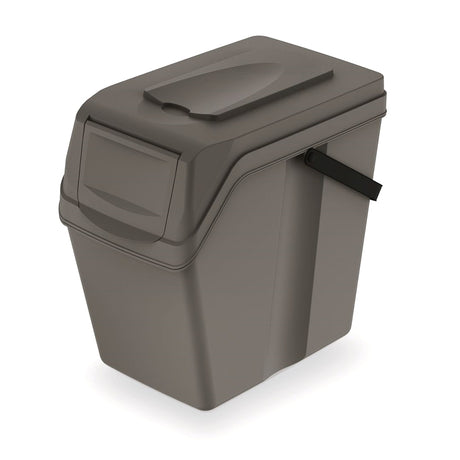 Koš odpadkový SORTIBOX II 25l šedý kámen