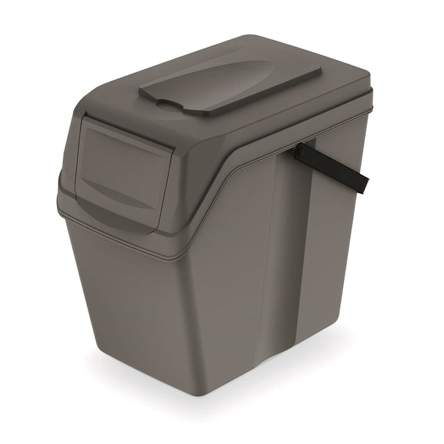 Koš odpadkový SORTIBOX II 25l šedý kámen