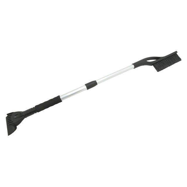 Autoškrabka COMPASS 10321 Black teleskopická