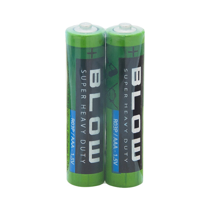 Baterie AAA (LR03) Zn-Cl BLOW Super Heavy Duty 2ks / shrink