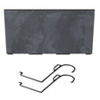 Truhlík URBI CASE BETON EFFECT W antracit 39,5cm