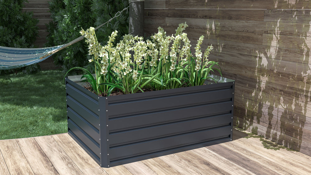 Vyvýšený záhon G21 Daisy 120x90x52cm Anthracite
