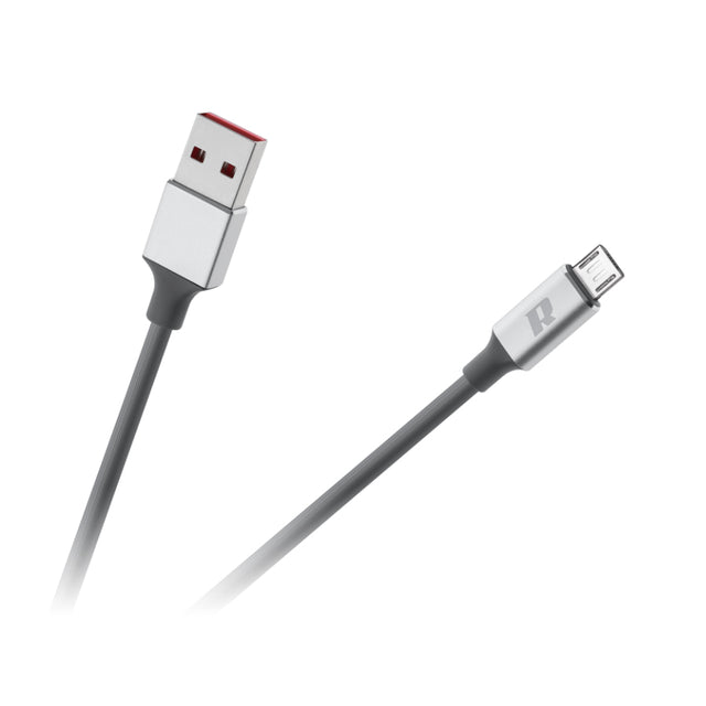 Kabel REBEL RB-6010-100-B USB 3.0/micro USB 1m Black