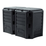 Kompostér zahradní MODULE COMPOGREEN 800l černý