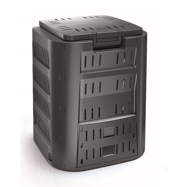 Kompostér zahradní COMPOGREEN 320l černý