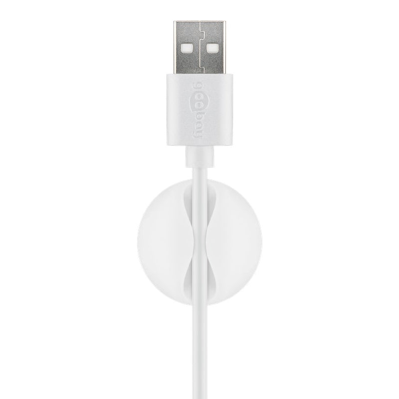 Organizér na kabely GOOBAY 95183 5ks White