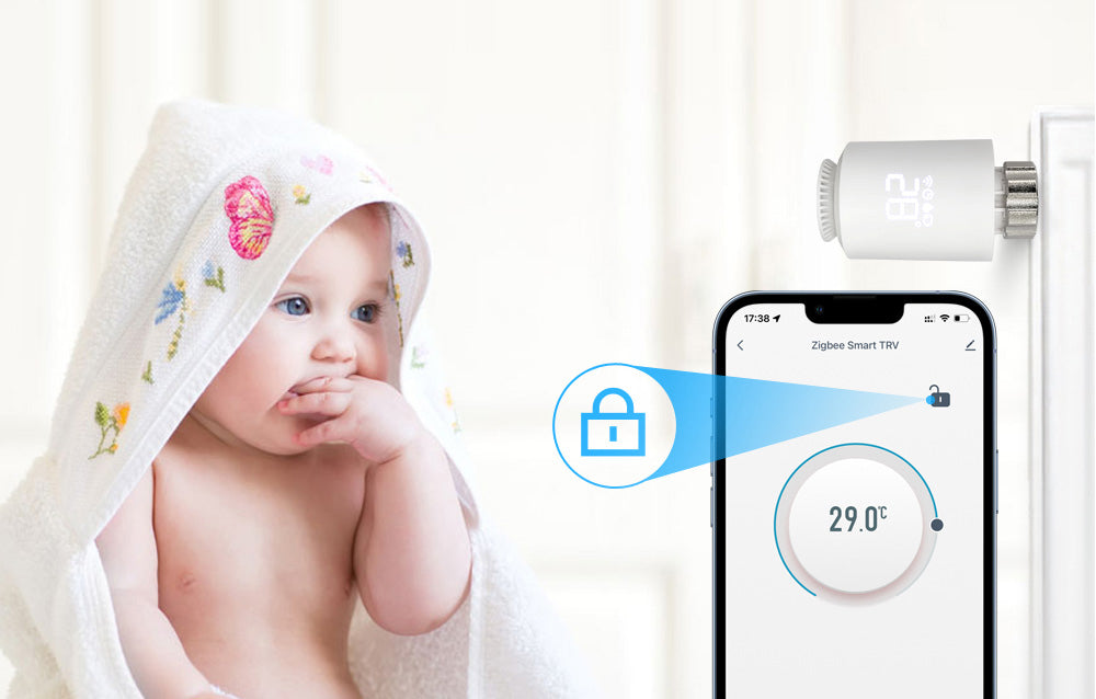 Smart termostatická hlavice AVATTO TRV06 ZigBee Tuya