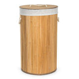 Koš prádelní G21 Bambus 55l Brown
