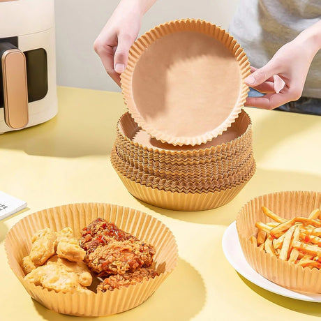 Papír na pečení BEWELLO BW1020C do fritézy 20cm 50ks
