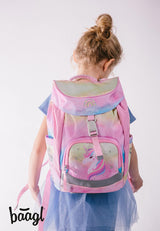 Batoh školní BAAGL Airy Rainbow Unicorn